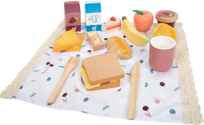 Picknickkorb „Tasty“ | Rollenspielzeug | Holz