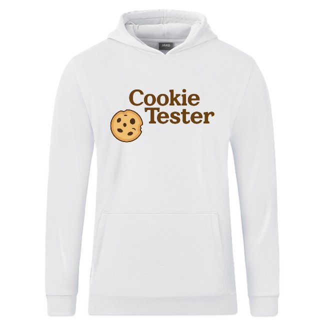 "Cookie Tester" JAKO Kinder Kapuzensweatshirt Organic