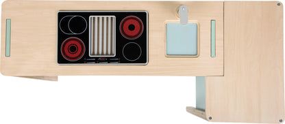 Kaufladen und Kinderküche Salbeigrün „fresh“ | Küche | Holz