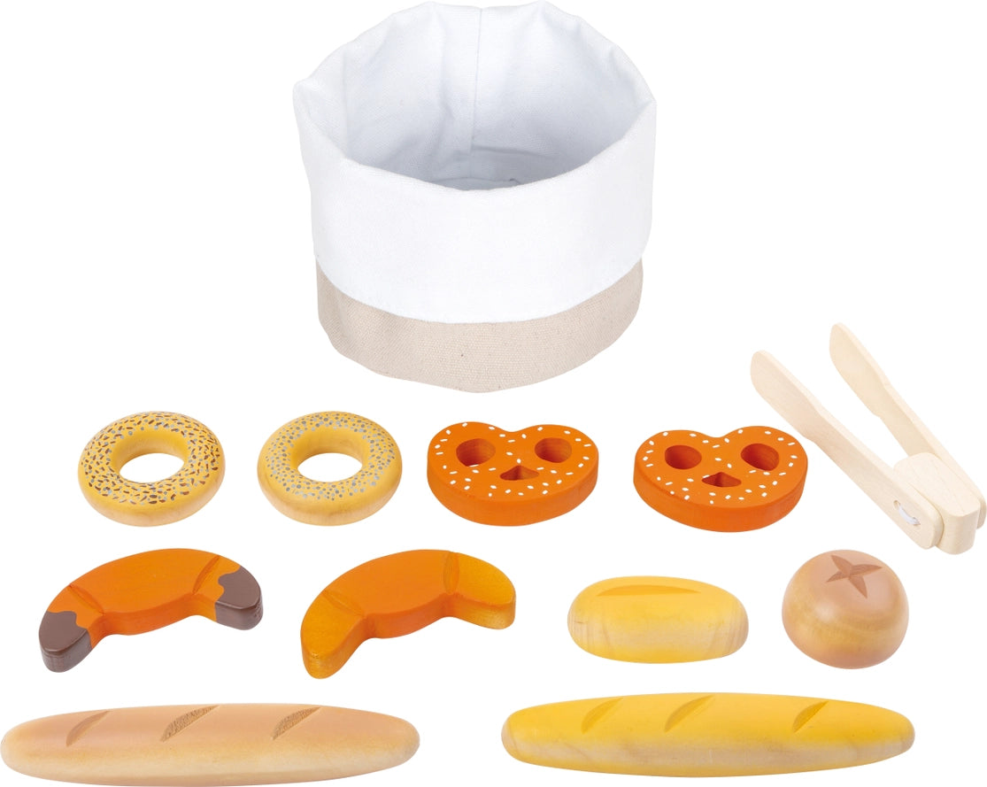 Brotkorb-Set „Fresh“ | Kaufmannsläden | Holz