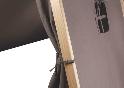 Spielzelt taupe | Indoor Spielzeug | Holz