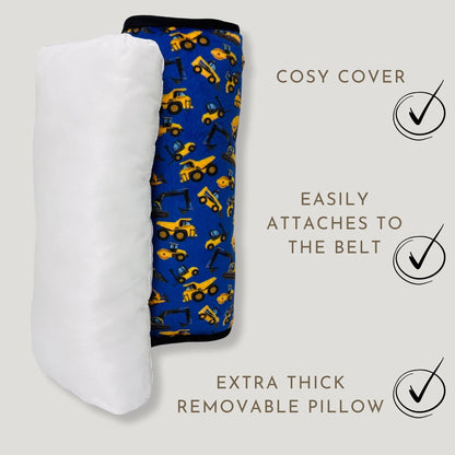 Auto Schlafkissen Baufahrzeuge