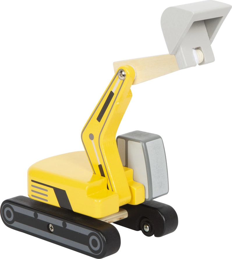Schaufelbagger mit Kabine | Fahrzeuge | Holzspielzeug