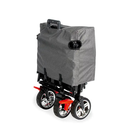 Klappbollerwagen 'Addplus' Mit Bremse, Grau Meliert