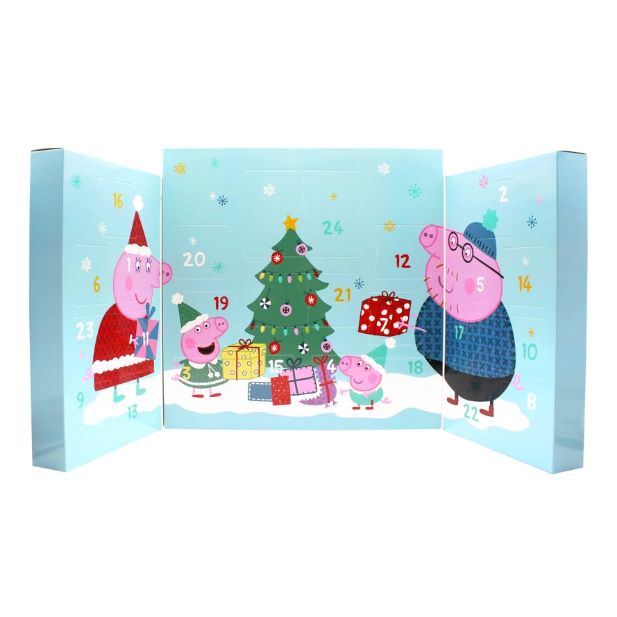 PEPPA PIG ADVENTSKALENDER MIT SCHMUCK UND HAARSCHMUCK