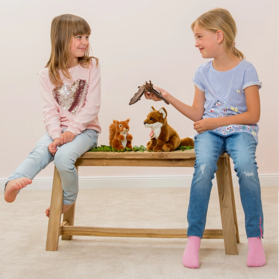 Fuchs sitzend rotbraun 20 cm - Plüschtier - Stofftier