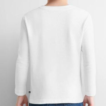 "Snowface" Kinder Premium Bio Langarmshirt