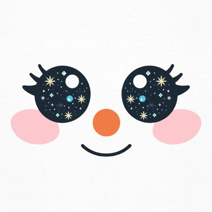 "Snowface" Kinder Hoodie