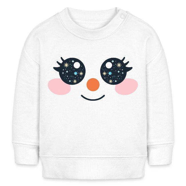 "Snowface" Bio-Sweatshirt