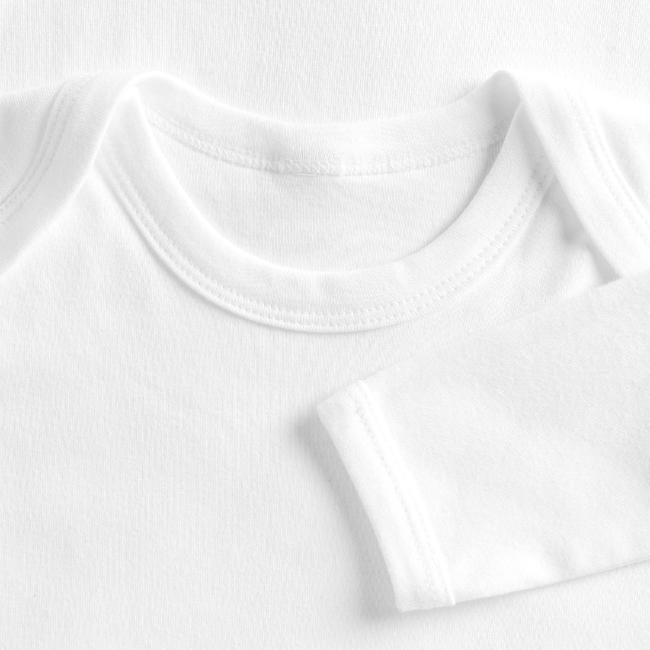 "Snowface" Baby Bio Strampler