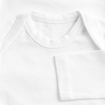 "Snowface" Baby Bio-Langarm-Body