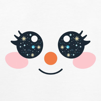 "Snowface" Baby Bio-Langarm-Body