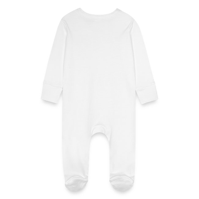 "süßes Rentier" Baby Bio-Schlafanzug mit Kratzhandschuhen