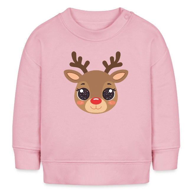 "süßes Rentier" Bio-Sweatshirt