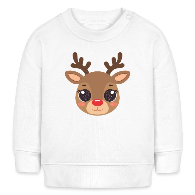 "süßes Rentier" Bio-Sweatshirt