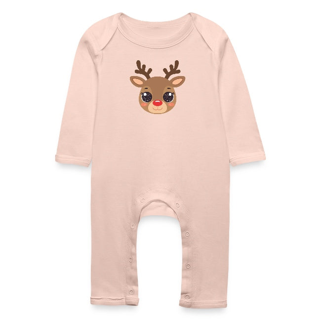 "süßes Rentier" Baby Bio Strampler