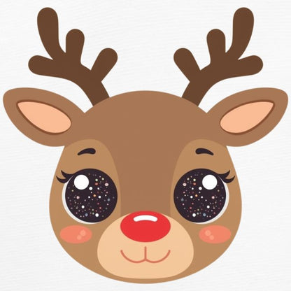 "süßes Rentier" Baby Bio-Langarm-Body