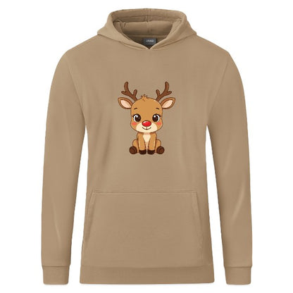 "süßes Rentier" JAKO Kinder Kapuzensweatshirt Organic