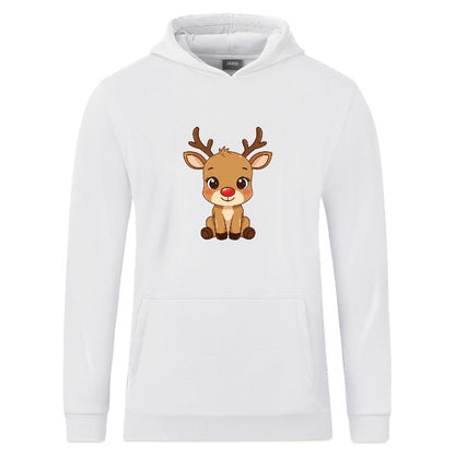 "süßes Rentier" JAKO Kinder Kapuzensweatshirt Organic