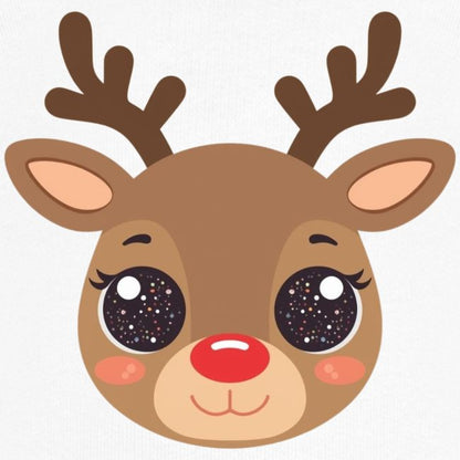 "süßes Rentier" Bio-Sweatshirt