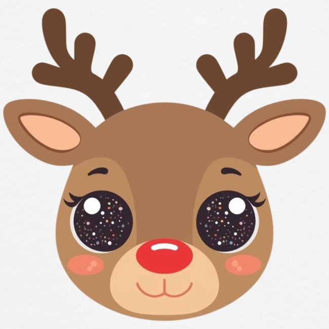 "süßes Rentier" Baby Bio Strampler