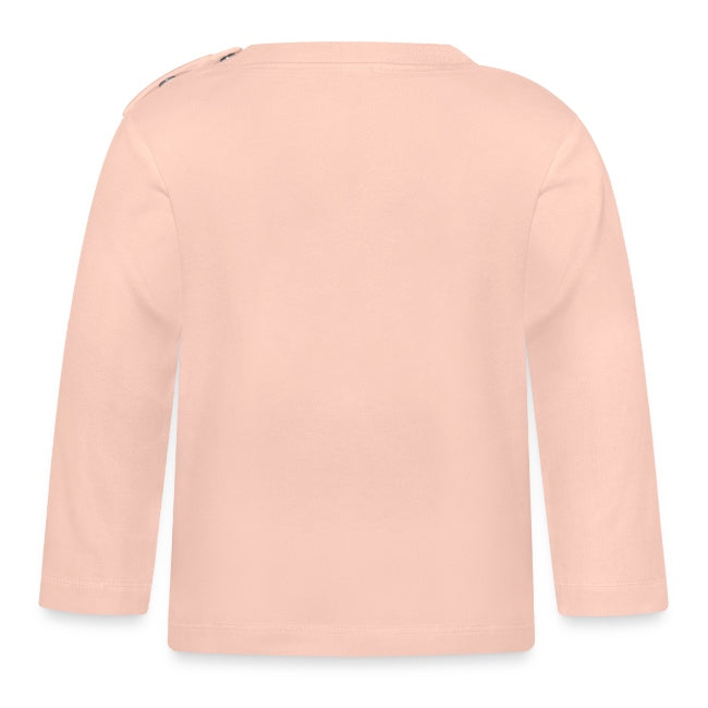 "süßes Rudolph" Baby Bio-Langarmshirt