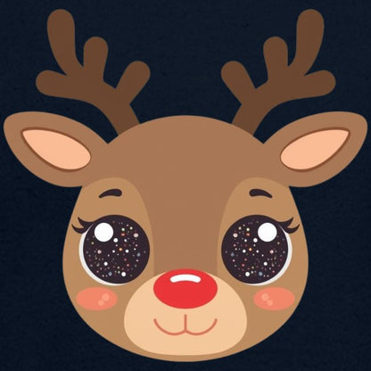 "süßes Rentier" Baby Bio-Langarmshirt