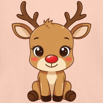 "süßes Rudolph" Baby Bio-Langarmshirt